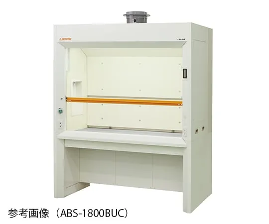 3-4159-04 Fume Hood Deep (dry type Scrubber rear mounting type) 1200 × 1230 × 2250mm ABD-1200BUC