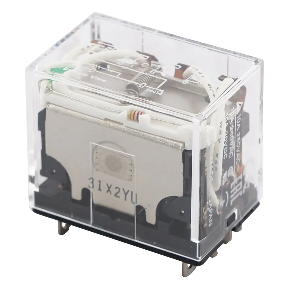62-4811-77 Bi-Power Relay (LY4) Diode Operation Indicator Lamp Built-In Type LY4N-D2 DC24