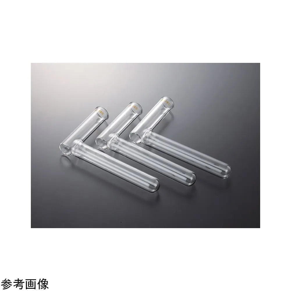 4-3592-01 L Type Test Tube Phi 16 x 70 x 120 mm with Lip 3202-01-1