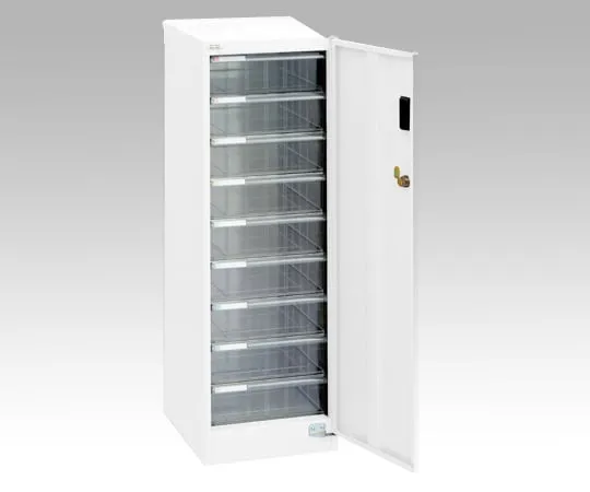 1-3439-01 Security Floor Box AF-SM9-White 277 x 366 x 880mm AF-SM9-