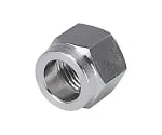 61-7637-58 Stainless Steel (SUS316) Tightening Fitting Clamping Nut Only φ4 NSN4