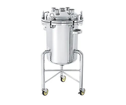 61-0751-65 Flange Open Stainless Steel Pressurizing Container with Leg 20L PCN-O-L-20