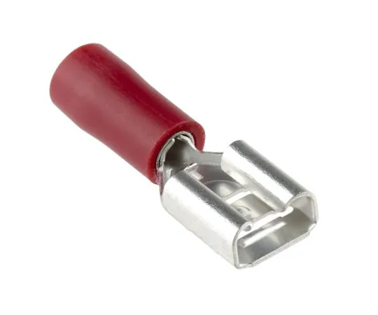 63-4641-41 RS PRO Red Insulated Spade Connector, 6.3 x 0.8mm Tab Size, 0.5mm² to 1.5mm² 534-339