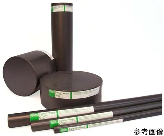 67-5489-12　［Discontinued］Polyimide Round Bar (Vespel ®SP-22) φ19 x 965 mm　VESPELSP-22D00190-0965