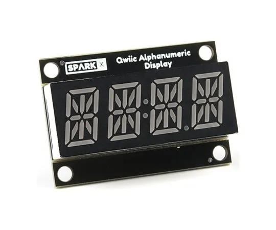 67-0427-71　［Discontinued］Qwiic Alphanumeric Display - Red　SPX-16427