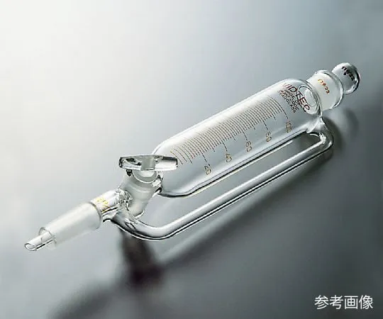 3-9607-01 Balanced Separatory Funnel (With Scale) 50mL Regular Sliding 2157/01/01
