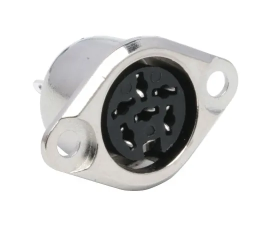 63-4634-36 RS PRO 6 Pole Din Socket, 1A, 100 V ac, Push Lock 491-116
