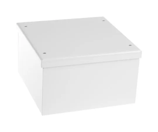 63-4592-26 RS PRO Grey Cold Rolled Steel Instrument Case, 150 x 150 x 90mm 232-052