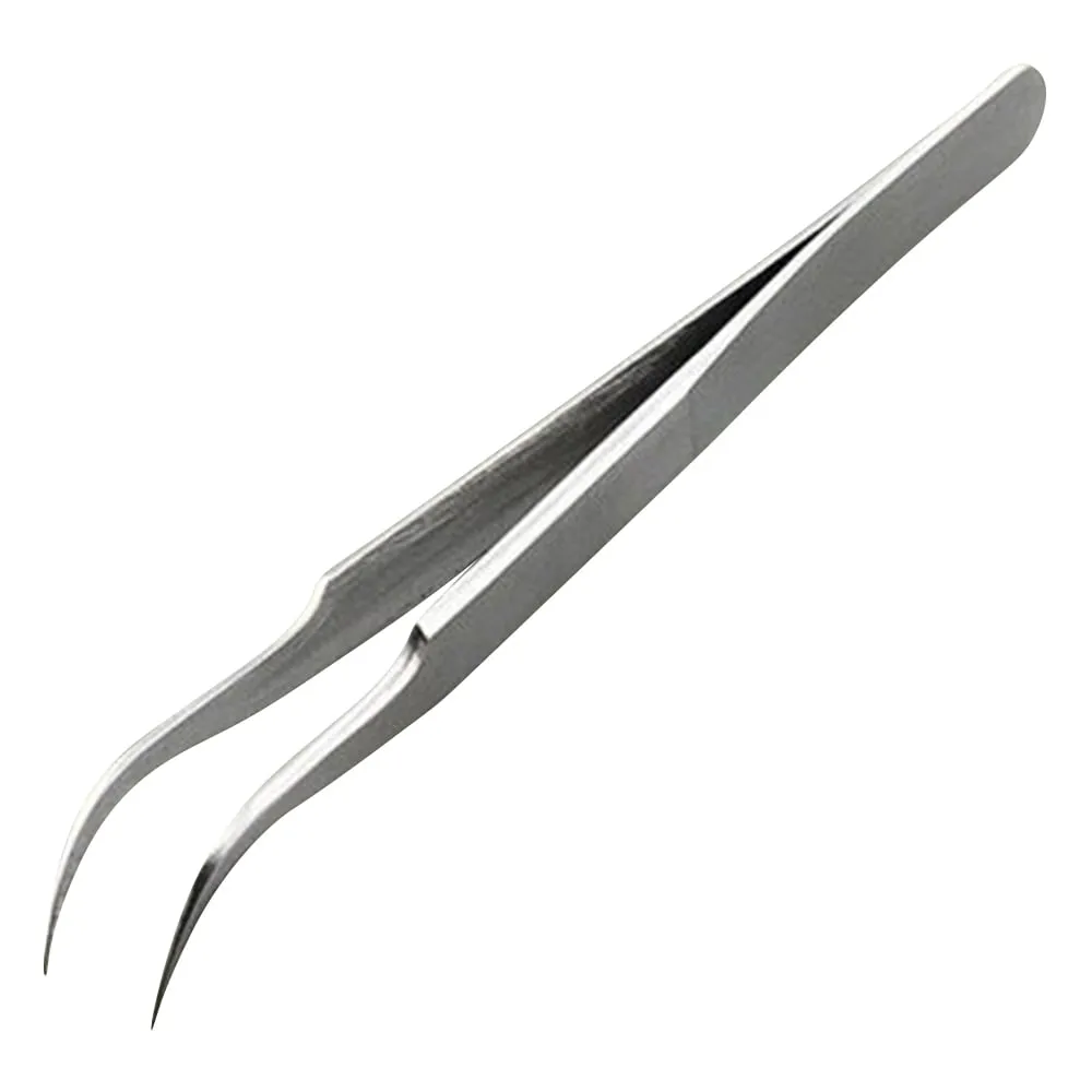 3-6681-01 Stainless Steel Tweezers Length 116mm Tip Size 33mm 33SA