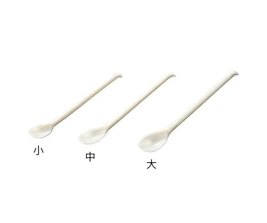 4-2961-01 White Plastic Spoon SCC Small 10pcs Included -