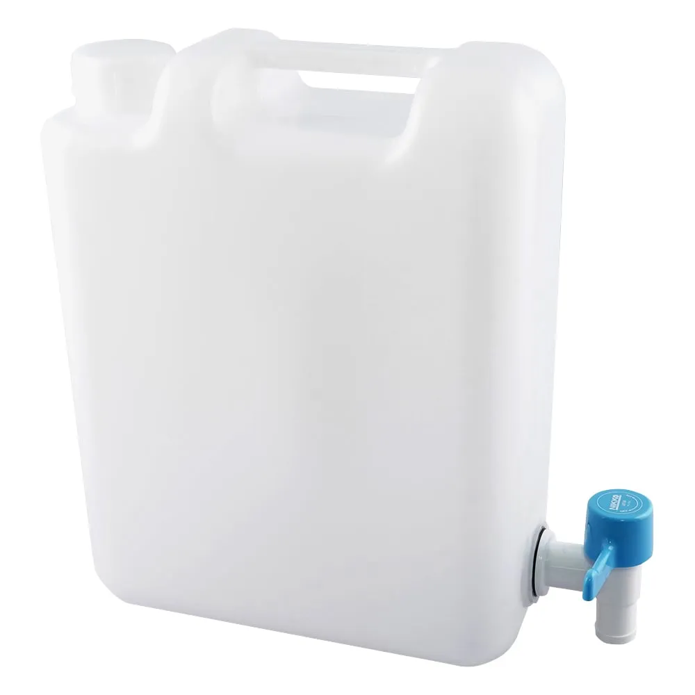 10-5207-55 Bottle with Lever Cock Flat Square Can (1 Port) 5L 1052-07