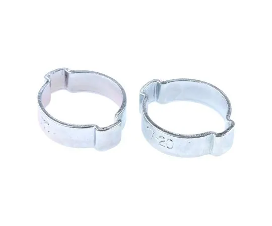 63-4624-10 RS PRO Steel O Clip, 8.5mm Band Width, 17mm - 20mm Inside Diameter 436-437