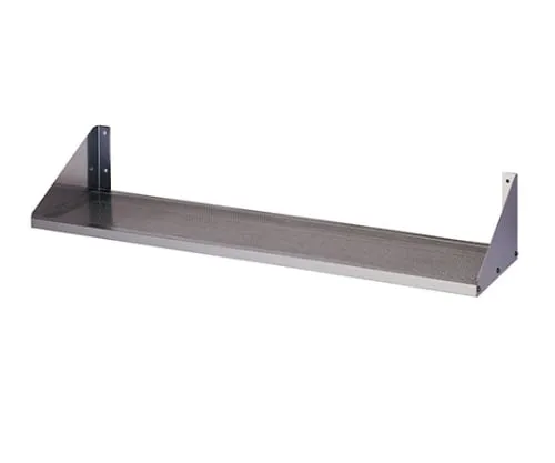 61-4437-53 Stainless Steel Punching Plain Shelf 600 x 200 x 200 FSP-600-200