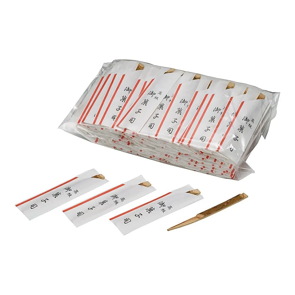 62-6651-80 Confectionery Chopsticks w/Small Bags (1 Bag w/100 Pieces)