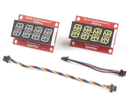 67-0424-88 SparkFun Qwiic Alphanumeric Kit KIT-18624