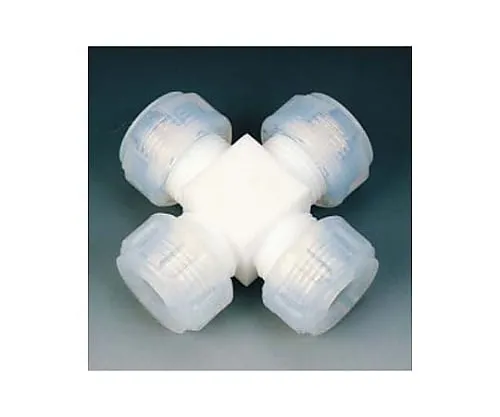 61-3533-83 Fluorocarbon Resin Connection Joint Cross Type 6φ NR1003-01