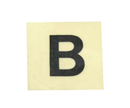 61-7397-92 Character Seal Black B 15mm CL15B-B