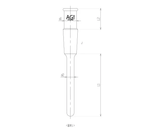 62-2105-17 Thermometer Protective Tube 3380-1L-C