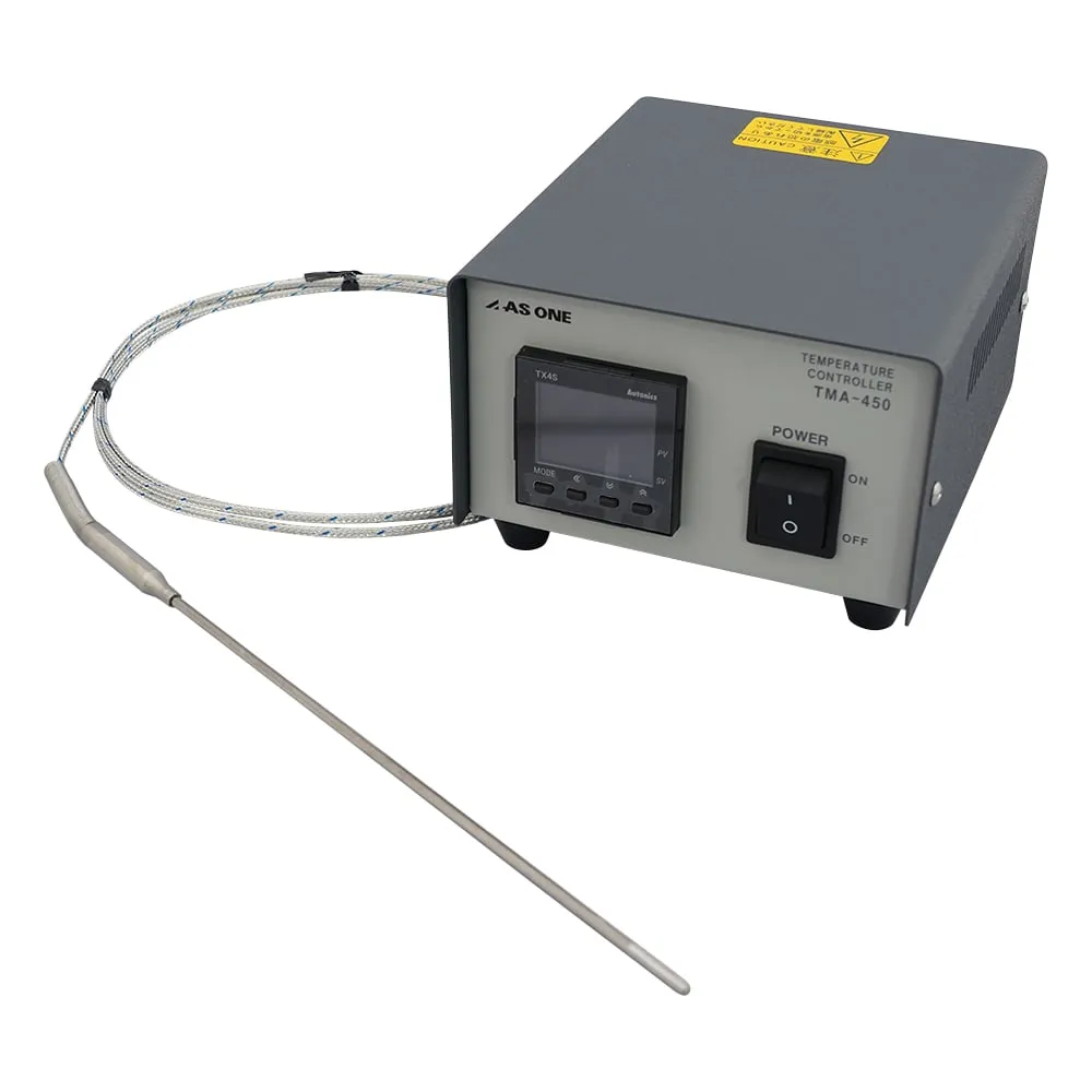 1-6123-11-20 Digital Tabletop Temperature Regulator 0 ~ 500 degrees C ON/OFF Control Calibration Certificate TMA-450K
