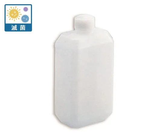 1-4638-71 Square Bottle (Flat Type), γ-Ray Sterilized, Approx. 480 mL K-500
