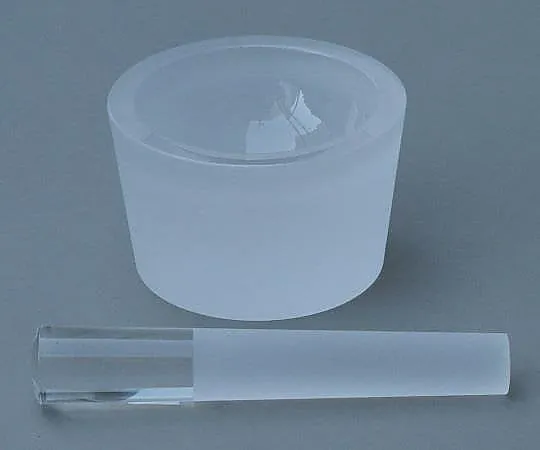 3-2470-01　［Discontinued］High Purity Quartz Mortar φ60 x φ50 x 20 with Pestle　CAN-50R
