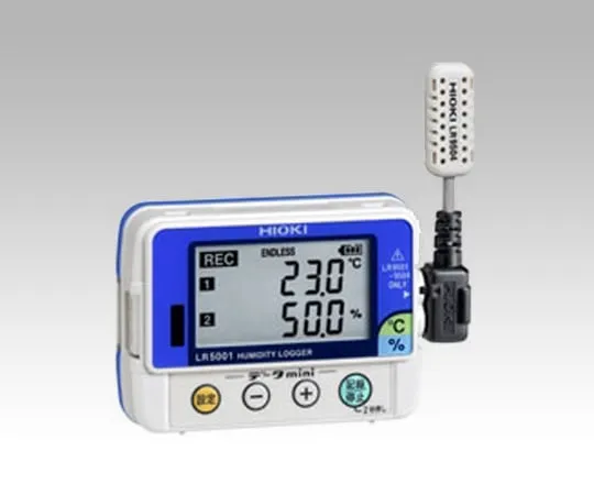 1-5840-31-56 Data Mini (Temperature/Temperature/Humidity Model)/Temperature/Humidity Logger with English Calibration Certificate LR5001
