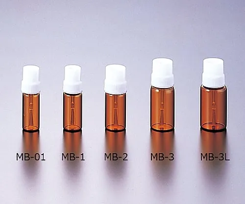 61-0153-24 Mini Bristol Bottle 3mL Amber 50 Pcs