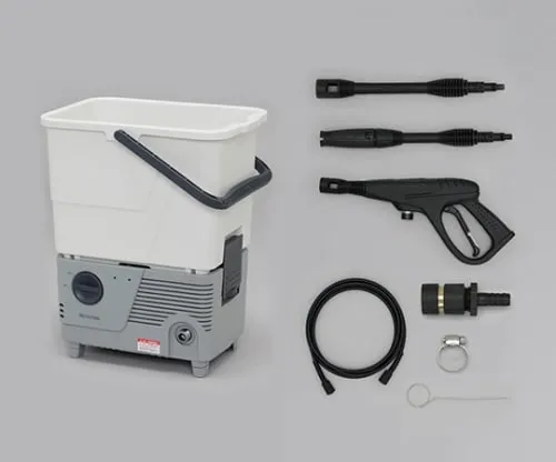 61-0418-71　［Discontinued］Tank Type High‐Pressure Washing Machine SBT-412 White/Gray　530255/SBT-412