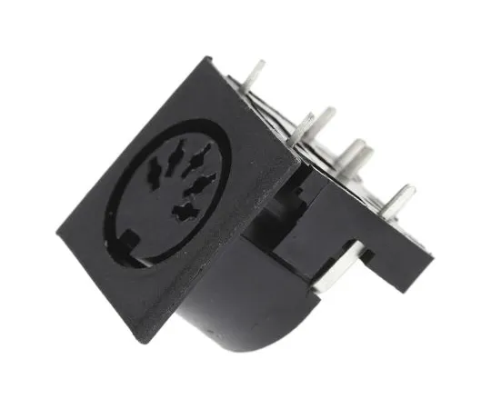 63-4634-33 RS PRO 5 Pole Right Angle Din Socket, 2A, 100 V ac, Push-In 491-087
