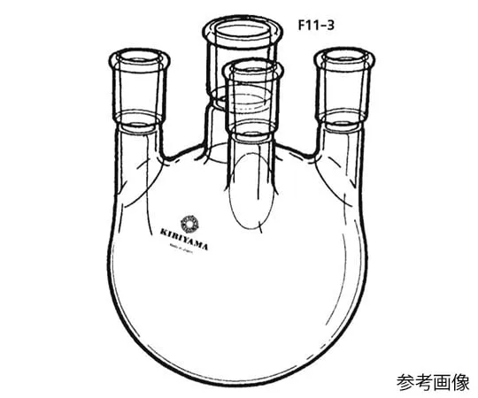 63-4256-72 Four-neck Flask (vertical type) 500mL F11-3-1