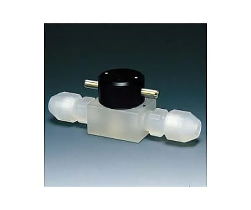 61-3528-43　［Out of stock］NEOFLONR (PCTFE) Two-Way Valve 2φ　NR0033-01