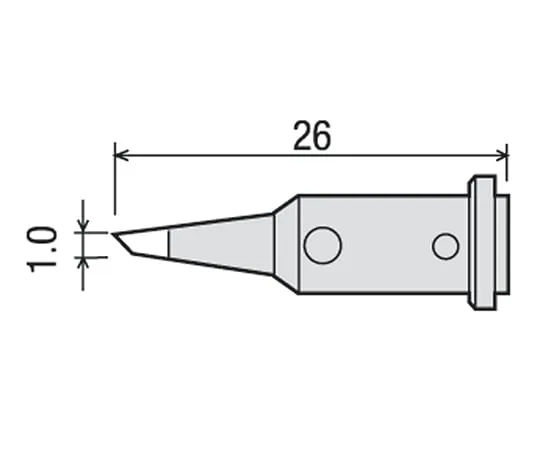 3-8474-11 Gas Type Soldering Iron (Portal Sol Pro) Replacement Soldering Tip (1mm) GP-510RT-1C