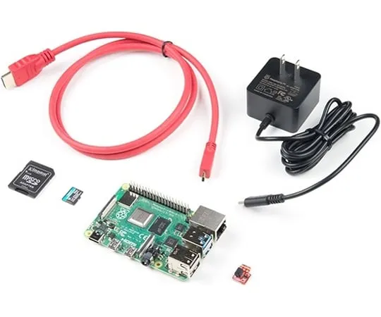67-0424-43　［Discontinued］SparkFun Raspberry Pi 4 Basic Kit - 2GB　KIT-16383