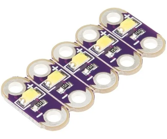 67-0422-26 LilyPad LED White (5pcs) DEV-13902