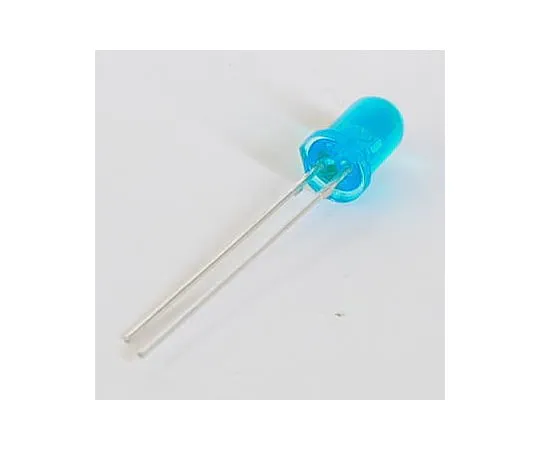 63-3105-55 High-brightness LED (5 mm, blue-green color lens, 3.2 V (max), 20 mA, 6500 mcd) L5D-G0030-6500