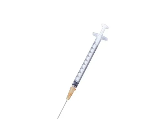 1-1793-01 Terumo Syringe with Needle 1mL for Tuberculin 25G Orange SS-01T2525