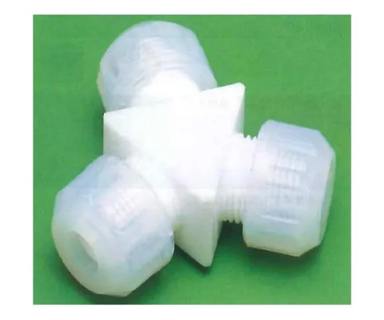 62-7075-69　［Discontinued］USL-PTFE Cleaning Connection Joint Y-Type 6φ 00U-076-01　00U-076-01