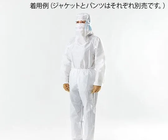 4-1210-30 Disposable Clean Room Wear LIVMOA CL Pants L 5 Pieces Z-03-005-L