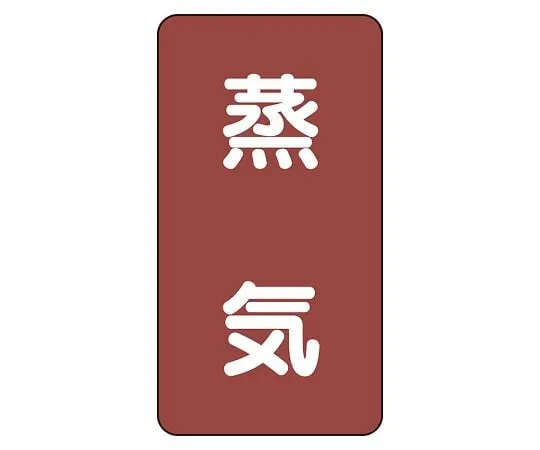 62-6125-99 JIS Piping Identification Sticker AST Type Steam (Medium) 1 Set (10 Pieces) AST-2L