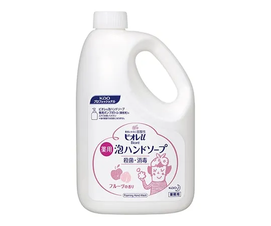 7-6084-03　［Discontinued］Biore Foam Hand Soap (for Business) Fruit Scent 4L