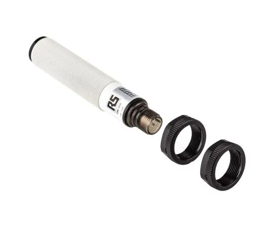 63-4595-45 RS PRO Diff*** Photoelectric Sensor Barrel Sensor, 200 mm Detection Range 256-405