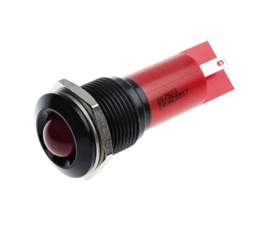63-4586-08 RS PRO Red Indicator, 24 V ac/dc, 16mm Mounting Hole Size, Solder Tab Termination 207-573