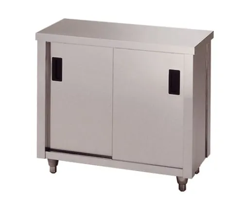 61-4434-31 Stainless Steel Storage (Single-Sided Double Sliding Door) 600 x 450 x 800 AC-600K