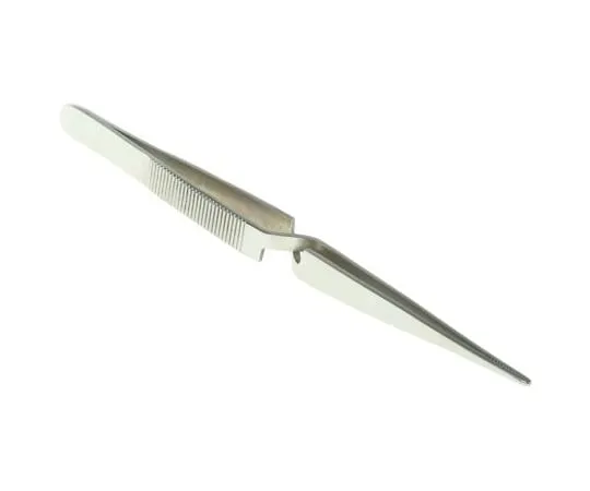 63-4643-49 RS PRO 150, Stainless Steel, Fine; Serrated, Tweezers 545-193