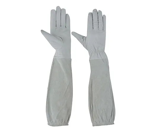 3-8133-02 Long Leather Gloves L