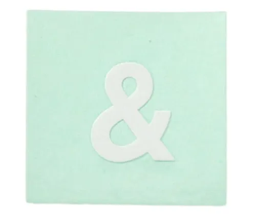 61-7397-69 Character Seal & White 15mm CL15W-12