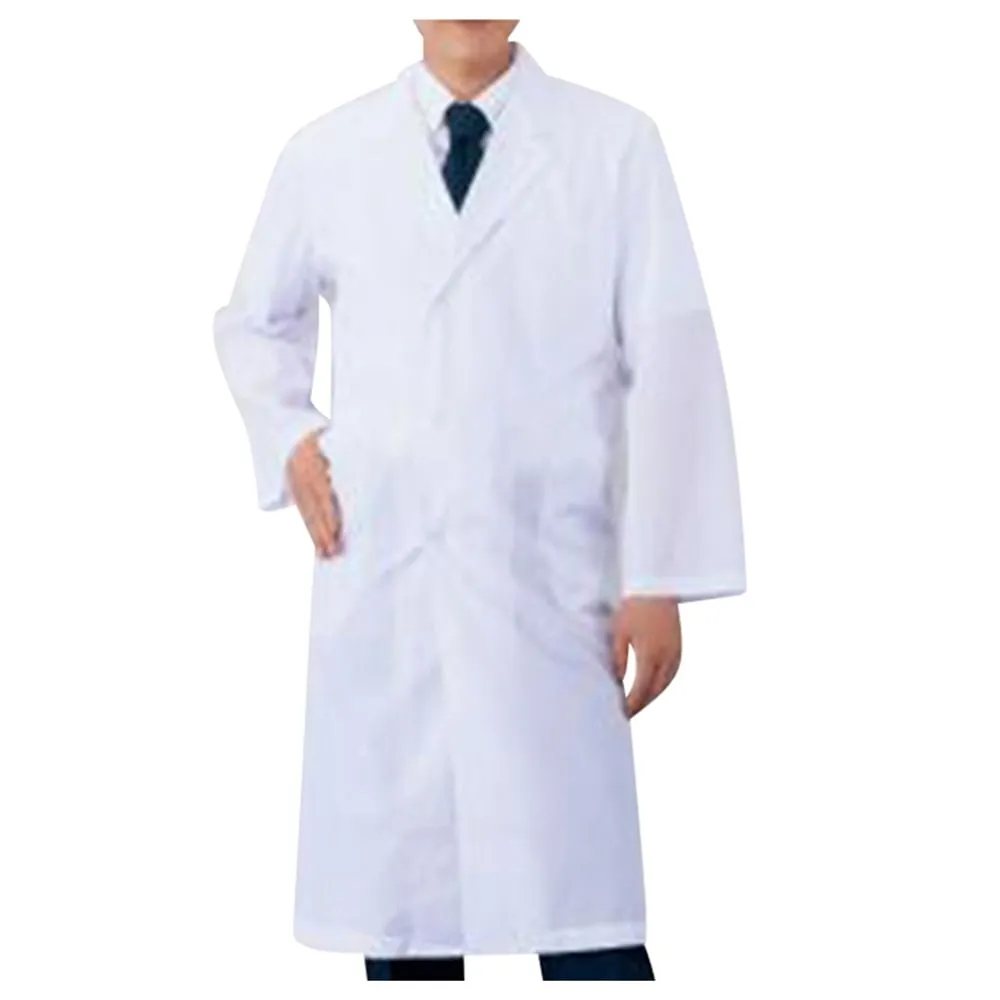 2-9397-01 Practice White Coat Single For Men S JH-MS