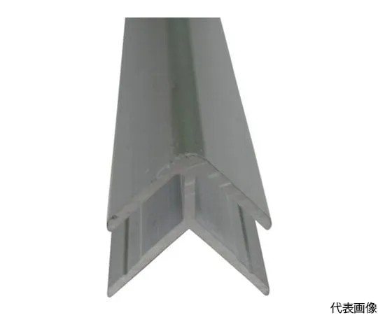 64-5011-34 Aluminum Outlet Corner 3.5 Silver 1 m FM197S