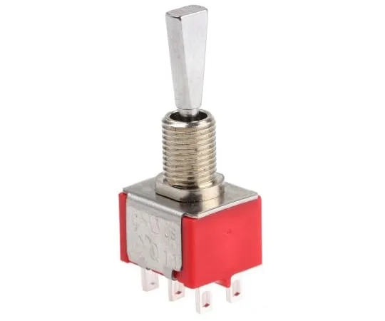63-4610-92 RS PRO DPDT Toggle Switch, On-Off-On, Panel Mount 394-425