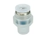 61-7643-70 Tube Fitting PP Straight R1/8 PPC4-01